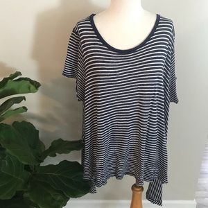 Free People Circle in the Sand Tunic Tee sz XS/S